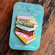 Books Enamel Pin by Katie Daisy

A tiny treasure to pin on your jacket, tote, or favorite old flannel—each one a little love letter to country delights, small joys, and the art of noticing.