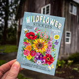 Wildflower Sticker Pack - Set of 10 Matte Stickers by Katie Daisy

From The Garden of Katie Daisy:

Adorn your laptop, water bottle, packages and so much more with this set of vibrant wildflower STICKERS!! You'll receive 10 floral stickers in a seed packet! (This listing is not for wildflower seeds ;) )