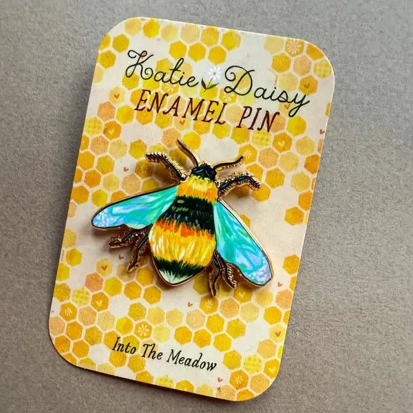 A tiny treasure to pin on your jacket, tote, or favorite old flannel—each one a little love letter to country delights, small joys, and the art of noticing.

Details:
• 1.75” on the longest side
• Gold-plated finish
• Rich, detailed UV printing
• Double pin posts with sturdy metal backings
• Mounted on a backing card


Designed with love in my Oregon studio. Manufactured in China.
Collect them all or gift one to a kindred spirit. 🌸