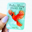 A tiny treasure to pin on your jacket, tote, or favorite old flannel—each one a little love letter to country delights, small joys, and the art of noticing.

Details:
• 1.75” on the longest side
• Gold-plated finish
• Rich, detailed UV printing
• Double pin posts with sturdy metal backings
• Mounted on a backing card


Designed with love in my Oregon studio. Manufactured in China.
Collect them all or gift one to a kindred spirit. 🌸