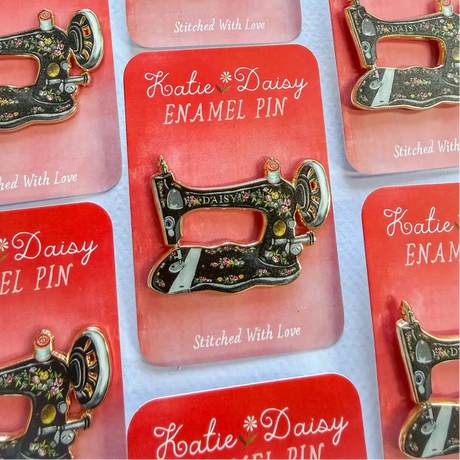 A tiny treasure to pin on your jacket, tote, or favorite old flannel—each one a little love letter to country delights, small joys, and the art of noticing.

Details:
• 1.75” on the longest side
• Gold-plated finish
• Rich, detailed UV printing
• Double pin posts with sturdy metal backings
• Mounted on a backing card


Designed with love in my Oregon studio. Manufactured in China.
Collect them all or gift one to a kindred spirit. 🌸