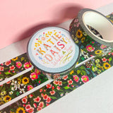 Katie Daisy - Green Meadow Washi Tape