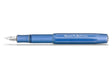 Kaweco AL SPORT Fountain Pen Stonewashed Blue

The AL Sport fountain pen in Stonewashed Blue not only has a casual look but also fits snugly in your hand.

The metallic body is made of high-quality aluminium and grants an unique haptic experience. Its fine surface imparts elegance.