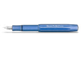 Kaweco AL SPORT Fountain Pen Stonewashed Blue

The AL Sport fountain pen in Stonewashed Blue not only has a casual look but also fits snugly in your hand.

The metallic body is made of high-quality aluminium and grants an unique haptic experience. Its fine surface imparts elegance.