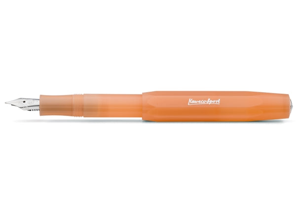 Pluma estilográfica Kaweco Frosted mandarina
