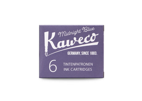 Kaweco Ink Cartridges 6-Pack Midnight Blue