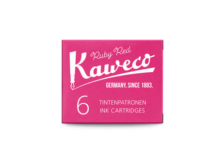 Kaweco Ink Cartridges 6-Pack Ruby Red