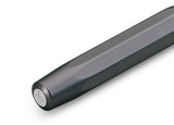 Our AL Sport fountain pen anthracite is a pen to behold. The silky, glossy surface in a warm grey tone has an expressive and noble appeal. It is a perfect accessory for everyday use in the office, daily life, and leisure.

The metallic body is made of high-quality aluminium and grants an unique haptic experience. Its fine surface imparts elegance.

This pocket fountain pen only measures 10.5 cm when closed and is, therefore, a perfect everyday pen. When the cap is attached, the pen grows to a standard size 