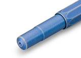 Kaweco AL SPORT Fountain Pen Stonewashed Blue

The AL Sport fountain pen in Stonewashed Blue not only has a casual look but also fits snugly in your hand.

The metallic body is made of high-quality aluminium and grants an unique haptic experience. Its fine surface imparts elegance.