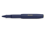 Kaweco CLASSIC SPORT Gel Roller Navy

The rollerball in the color navy captivates with a deep, saturated blue. The color name was coined by the dark blue uniforms of the British Royal Navy officers of the 17th century. It makes us dream of the vastness of the sea and promotes our inspiration.
