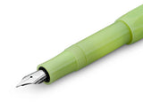 Pluma estilográfica Kaweco Frosted color lima