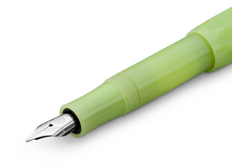 Pluma estilográfica Kaweco Frosted color lima