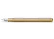 The Supra made of brass is particularly elegant and graceful due to the golden colour. The well-known Eco Brass&nbsp;–&nbsp;brass from Wieland works in Ulm&nbsp;–&nbsp;is lead-free. As usual with brass, you can notice a change during use. Over time, the pen gets its patina.

Due to the model's high weight, the writing device presses easily on the paper and promotes the writing flow. This feature allows you to write particularly long and comfortably. Besides, the Supra offers different screwing options. For 