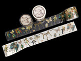 Cinta washi con relieve de llaves