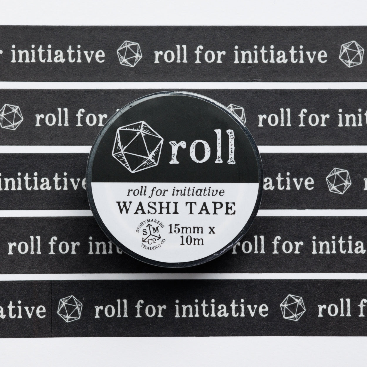 Kingdom of Threads - Roll For Initiative Washi Tape