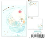 Kitty Cream Soda Mini Notepad

2.5 x 3.5 inches (H88xW63xD7(mm)
2 designs x 35 sheets each (total 70 sheets)
Made in Japan