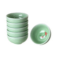 Koi Fish Kung Fu Tea Cups 6 Piece Set - Green

Size: 2.5"D x 1"H
Material: Porcelain&nbsp;
Origin: China