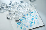 KORI JIRUSHI Crystal Clarity Stamp- Tiny Flowers