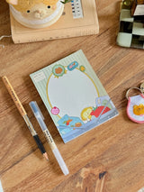 Perfect for notes or small lists

Sturdy paper for your inky pens :)

Size: 4.25” x 5.5” inches