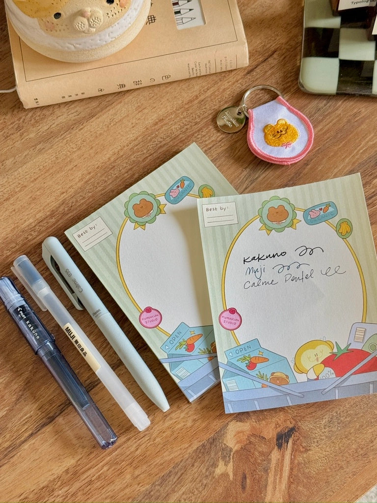 Perfect for notes or small lists

Sturdy paper for your inky pens :)

Size: 4.25” x 5.5” inches