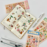 Cute deco stickers!

Great for journaling and Polaroid deco :)

Waterproof, matte PVC material

Size: 7.5 x 15.5 cm sheet