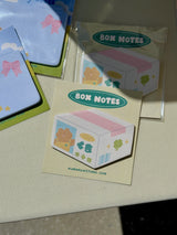Perfect for notes or journal inserts

Sturdy paper for your inky pens :)

Size: 2.25” x 3” inches

25 sheets per pad