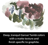 Colores de grafito de acuarela Kuretake Gansai Tambi 