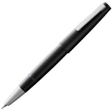 In the beginning was the LAMY 2000: since 1966, the icon has been writing design history. Then as now, the LAMY 2000 has always been a fixture of the LAMY design. It stands out above all for its high level of engineering and embodies a unique symbiosis of aesthetics and functionality. Experience a premium-grade writing experience thanks to seamless material combinations, an externally sprung stainless steel clip and comfortable body balancing.

Piston operated filling system
fibreglass
fittings: stainless s