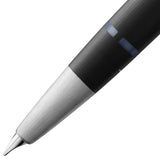 In the beginning was the LAMY 2000: since 1966, the icon has been writing design history. Then as now, the LAMY 2000 has always been a fixture of the LAMY design. It stands out above all for its high level of engineering and embodies a unique symbiosis of aesthetics and functionality. Experience a premium-grade writing experience thanks to seamless material combinations, an externally sprung stainless steel clip and comfortable body balancing.

Piston operated filling system
fibreglass
fittings: stainless s