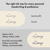 In the beginning was the LAMY 2000: since 1966, the icon has been writing design history. Then as now, the LAMY 2000 has always been a fixture of the LAMY design. It stands out above all for its high level of engineering and embodies a unique symbiosis of aesthetics and functionality. Experience a premium-grade writing experience thanks to seamless material combinations, an externally sprung stainless steel clip and comfortable body balancing.

Piston operated filling system
fibreglass
fittings: stainless s