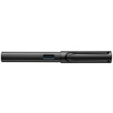 Light, lighter, LAMY AL-star: the writing classic made of resistant aluminium masters all challenges of everyday life in style. The transparent grip lies comfortably in the hand and, with an unobstructed view of the ink duct, turns the functional into a visual highlight. The series is ever inspiring with new special editions in current trendy colours and is thus an inspiring must-have in any pencil case.

Lightweight fountain pen with polished steel nib and ergonomic grip made of high-quality transparent pl