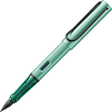 Light, lighter, LAMY AL-star: the writing classic made of resistant aluminium masters all challenges of everyday life in style. The transparent grip lies comfortably in the hand and, with an unobstructed view of the ink duct, turns the functional into a visual highlight. The series is ever inspiring with new special editions in current trendy colours and is thus an inspiring must-have in any pencil case.

Lightweight fountain pen with polished steel nib and ergonomic grip made of high-quality transparent pl