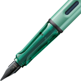 Light, lighter, LAMY AL-star: the writing classic made of resistant aluminium masters all challenges of everyday life in style. The transparent grip lies comfortably in the hand and, with an unobstructed view of the ink duct, turns the functional into a visual highlight. The series is ever inspiring with new special editions in current trendy colours and is thus an inspiring must-have in any pencil case.

Lightweight fountain pen with polished steel nib and ergonomic grip made of high-quality transparent pl