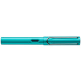 Light, lighter, LAMY AL-star: the writing classic made of resistant aluminium masters all challenges of everyday life in style. The transparent grip lies comfortably in the hand and, with an unobstructed view of the ink duct, turns the functional into a visual highlight. The series is ever inspiring with new special editions in current trendy colours and is thus an inspiring must-have in any pencil case.

Lightweight fountain pen with polished steel nib and ergonomic grip made of high-quality transparent pl