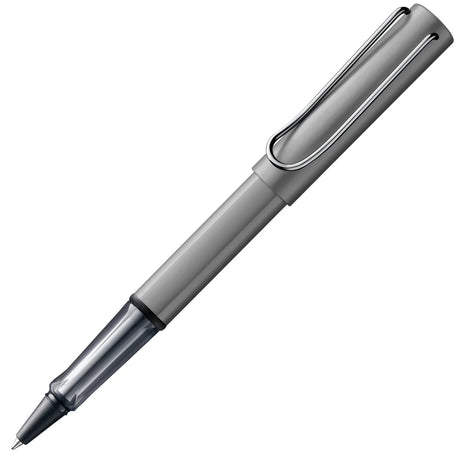 Light, lighter, LAMY AL-star: the writing classic made of resistant aluminium masters all challenges of everyday life in style. The transparent grip lies comfortably in the hand and, with an unobstructed view of the ink duct, turns the functional into a visual highlight. The series is ever inspiring with new special editions in current trendy colours and is thus an inspiring must-have in any pencil case.

Lightweight rollerball pen with ergonomic grip made of high-quality transparent plastic.

Distinctive m