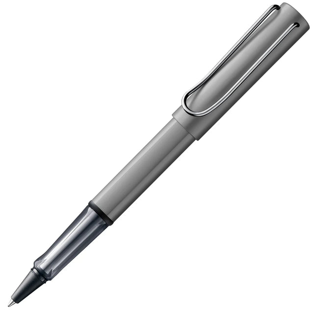 Light, lighter, LAMY AL-star: the writing classic made of resistant aluminium masters all challenges of everyday life in style. The transparent grip lies comfortably in the hand and, with an unobstructed view of the ink duct, turns the functional into a visual highlight. The series is ever inspiring with new special editions in current trendy colours and is thus an inspiring must-have in any pencil case.

Lightweight rollerball pen with ergonomic grip made of high-quality transparent plastic.

Distinctive m