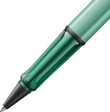 Light, lighter, LAMY AL-star: the writing classic made of resistant aluminium masters all challenges of everyday life in style. The transparent grip lies comfortably in the hand and, with an unobstructed view of the ink duct, turns the functional into a visual highlight. The series is ever inspiring with new special editions in current trendy colours and is thus an inspiring must-have in any pencil case.

Lightweight rollerball pen with ergonomic grip made of high-quality transparent plastic.

Distinctive m