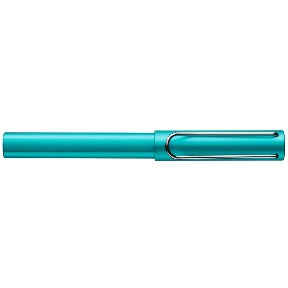 Light, lighter, LAMY AL-star: the writing classic made of resistant aluminium masters all challenges of everyday life in style. The transparent grip lies comfortably in the hand and, with an unobstructed view of the ink duct, turns the functional into a visual highlight. The series is ever inspiring with new special editions in current trendy colours and is thus an inspiring must-have in any pencil case.

Lightweight rollerball pen with ergonomic grip made of high-quality transparent plastic.

Distinctive m