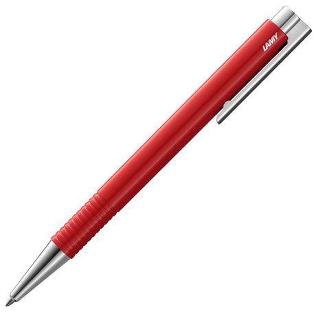 A clear form, great variety, innovative details: like the LAMY logo, this writing instrument stands out thanks to its simple design and, given the durable combination of materials, reliably performs in every situation.

The smooth-running clip-pusher unit tops off the compact functionality of the writing instrument and lets the statement-coloured body make its appearance. This means that anyone who appreciates fresh colour notes in their pencil case will be happy with the LAMY logo M+: in regularly released