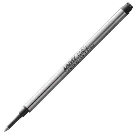 The LAMY M 63 metal rollerball refill ensures smooth, consistent writing and a precise, refined finish – perfect for everyday use. Available in blue and black for a medium line width – ideal for personalizing notes, letters, or sketches.

Refill for rollerball pens with cap.

Includes 1 refill.&nbsp;