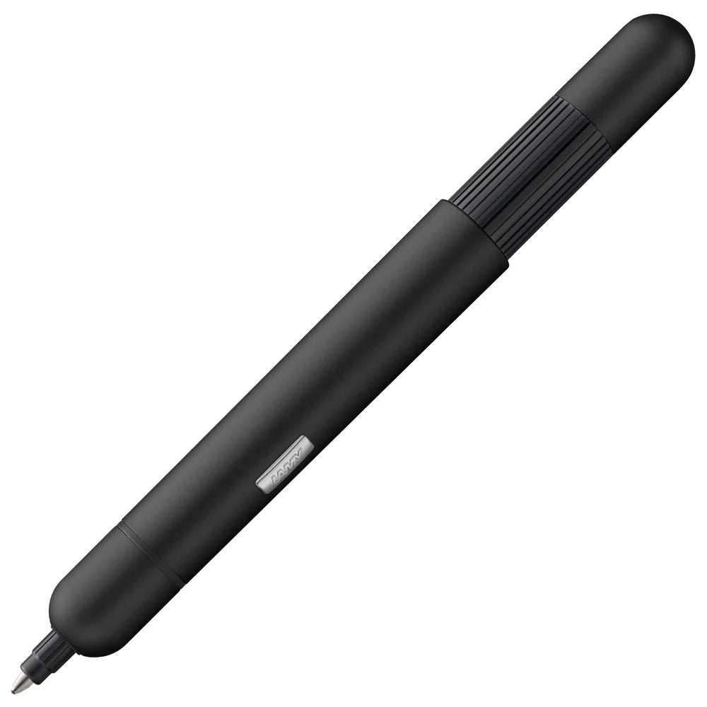 Innovative pocket pen full of transformative power.

The LAMY pico reaches unimagined greatness under pressure: the innovative pocket pen transforms into a full-size biro with just one finger movement thanks to an ingenious double push mechanism inside. Strikingly different and surprising, it brings a piece of innovation to even the smallest pencil case or even trouser pocket as a handy everyday companion.&nbsp;

Matte black lacquer finish&nbsp;with 1 refill of LAMY M 22 M black