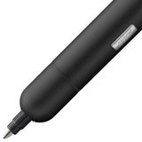 Innovative pocket pen full of transformative power.

The LAMY pico reaches unimagined greatness under pressure: the innovative pocket pen transforms into a full-size biro with just one finger movement thanks to an ingenious double push mechanism inside. Strikingly different and surprising, it brings a piece of innovation to even the smallest pencil case or even trouser pocket as a handy everyday companion.&nbsp;

Matte black lacquer finish&nbsp;with 1 refill of LAMY M 22 M black