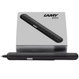 Innovative pocket pen full of transformative power.

The LAMY pico reaches unimagined greatness under pressure: the innovative pocket pen transforms into a full-size biro with just one finger movement thanks to an ingenious double push mechanism inside. Strikingly different and surprising, it brings a piece of innovation to even the smallest pencil case or even trouser pocket as a handy everyday companion.&nbsp;

Matte black lacquer finish&nbsp;with 1 refill of LAMY M 22 M black