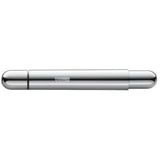 Innovative pocket pen full of transformative power.

The LAMY pico reaches unimagined greatness under pressure: the innovative pocket pen transforms into a full-size biro with just one finger movement thanks to an ingenious double push mechanism inside. Strikingly different and surprising, it brings a piece of innovation to even the smallest pencil case or even trouser pocket as a handy everyday companion.&nbsp;

Chrome finish&nbsp;with 1 refill of LAMY M 22 M black