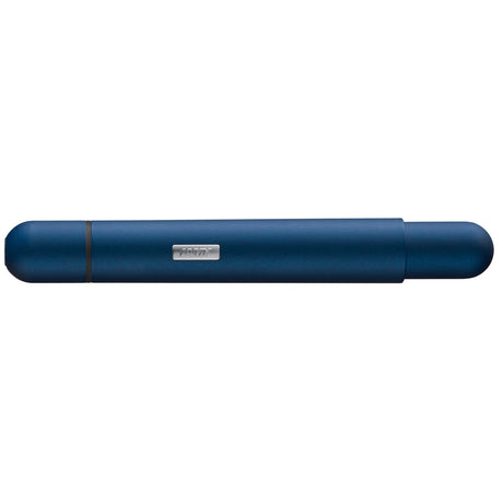 LAMY Pico Ballpoint Pen - Imperial Blue

Innovative pocket pen full of transformative power.

The LAMY pico reaches unimagined greatness under pressure: the innovative pocket pen transforms into a full-size biro with just one finger movement thanks to an ingenious double push mechanism inside. Strikingly different and surprising, it brings a piece of innovation to even the smallest pencil case or even trouser pocket as a handy everyday companion.&nbsp;

Matte dark blue lacquer finish with 1 refill of LAMY M