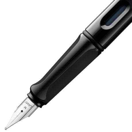 Fountain pen, icon, global success: the LAMY safari has been a beloved classic since its introduction in the 1980s and enjoys a cult status untypical for a writing instrument. Countless colours and ever-changing special editions make hearts beat faster - whether for the pencil case or the carefully curated fountain pen collection.

The LAMY safari is more than the sum of its details: it is aesthetic, robust and individual. The distinctive, self-sprung clip keeps the writing instrument securely fastened in p