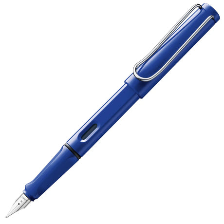 Fountain pen, icon, global success: the LAMY safari has been a beloved classic since its introduction in the 1980s and enjoys a cult status untypical for a writing instrument. Countless colours and ever-changing special editions make hearts beat faster - whether for the pencil case or the carefully curated fountain pen collection.

The LAMY safari is more than the sum of its details: it is aesthetic, robust and individual. The distinctive, self-sprung clip keeps the writing instrument securely fastened in p