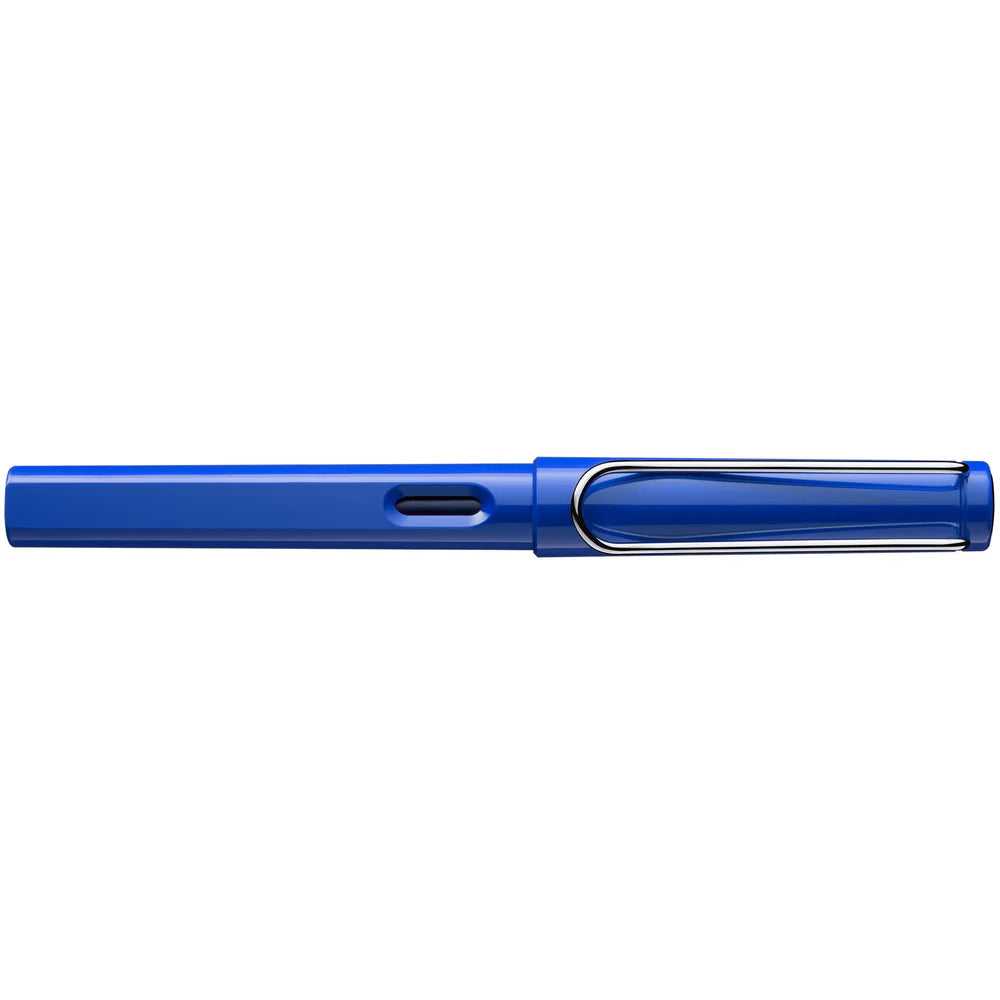 Fountain pen, icon, global success: the LAMY safari has been a beloved classic since its introduction in the 1980s and enjoys a cult status untypical for a writing instrument. Countless colours and ever-changing special editions make hearts beat faster - whether for the pencil case or the carefully curated fountain pen collection.

The LAMY safari is more than the sum of its details: it is aesthetic, robust and individual. The distinctive, self-sprung clip keeps the writing instrument securely fastened in p