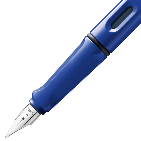 Fountain pen, icon, global success: the LAMY safari has been a beloved classic since its introduction in the 1980s and enjoys a cult status untypical for a writing instrument. Countless colours and ever-changing special editions make hearts beat faster - whether for the pencil case or the carefully curated fountain pen collection.

The LAMY safari is more than the sum of its details: it is aesthetic, robust and individual. The distinctive, self-sprung clip keeps the writing instrument securely fastened in p