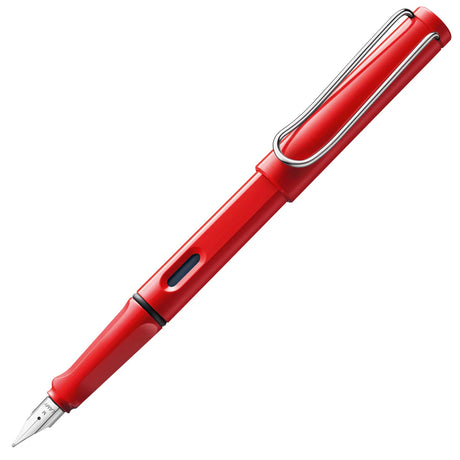 Fountain pen, icon, global success: the LAMY safari has been a beloved classic since its introduction in the 1980s and enjoys a cult status untypical for a writing instrument. Countless colours and ever-changing special editions make hearts beat faster - whether for the pencil case or the carefully curated fountain pen collection.

The LAMY safari is more than the sum of its details: it is aesthetic, robust and individual. The distinctive, self-sprung clip keeps the writing instrument securely fastened in p